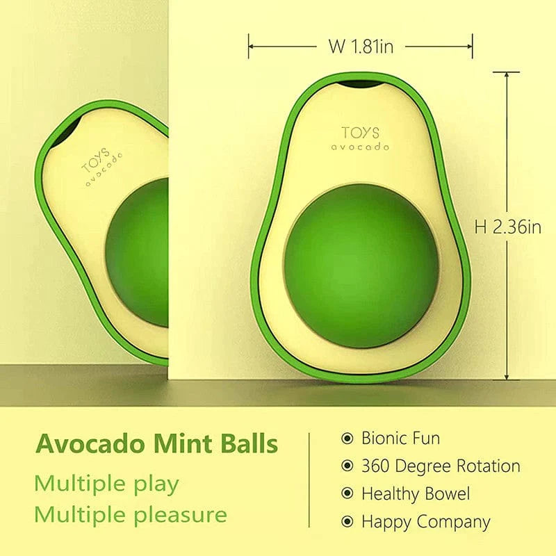 New Avocado Tumbler Mint Ball Leaky Toy Teething Licks Multi