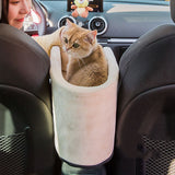 Pet Safety Bed for Car Center Console