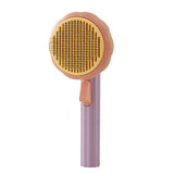 Pet Grooming Brush - Pumpkin