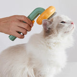 Pet Grooming Brush - Pumpkin