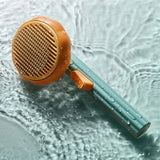 Pet Grooming Brush - Pumpkin