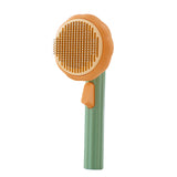 Pet Grooming Brush - Pumpkin