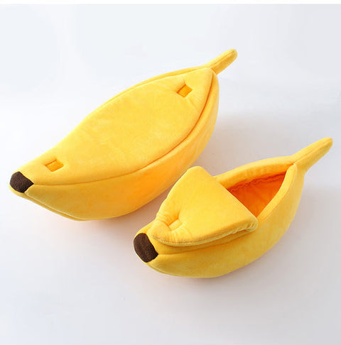 Banana Cat Bed